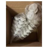 Disposable caulking tube plugs