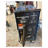 Miller Milermatic 200 MIG welder with two tanks on