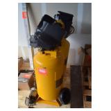 2 DeWalt upright air compressors for parts