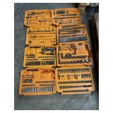 8x$ - Trays Crescent wrench & socket partial sets