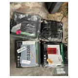 Four partial boxes of Metabo nails