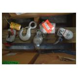 4x$ - . Campbell articulated pulleys & bean clamps