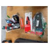 Grouping - cleaner, warner putty knives, hardware,