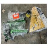 Job lot - Two Albion caulking guns, roller, stanle