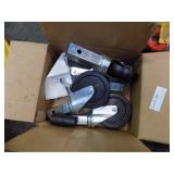 Four industrial swivel wheels
