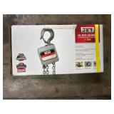 3x$ - JET AL100 series 1 ton chain hoists