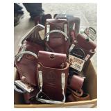 Occidental leather dual tool belt w/ handle cradle