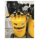 DeWalt upright 30 gal air compressor w/ Damaged