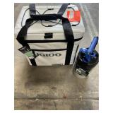 Igloo water cooler 1qt & soft sided carry cooler
