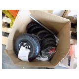Box 8 small wheels & 3 large wheels