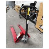 uline  pallet jack 550lb max - missing wheel