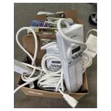 Office clipboards & 4 powerstrips