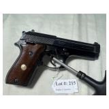 Taurus PT-92C 9mm Pistol Serial #TJB00684 with cas