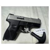 Taurus PT111 G2A  9mm Pistol Serial #ADG490854 wit