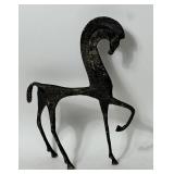 BRONZE MCM ETRUSCAN HORSE FIGURE 12.25"