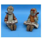SEATED BOY & GIRL 5.5" H HUMMELS