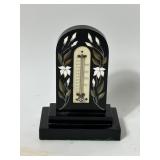 PIETRA DURA THERMOMETER 5.75" H X 3.25" W X 2.35"