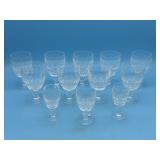 12 WATERFORD COLLEEN STEMWARE TO INCLUDE 9 5.25"