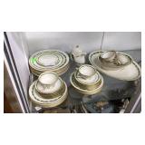 41 pc Franciscan China Arcadia Green set