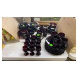 69pc Cape Cod, Full Sized Plates, Salad Plates,
