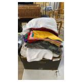 Box Of Assorted Fabrics