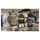 3pc Steins