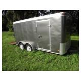 2010 Haulmark enclosed trailer VIN#16HPB1428AH184