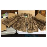 Vintage waist length fur coat, Fur House, George