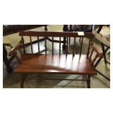 17 Hi X 40 X 16 Deep Wood Bench