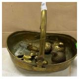 10pc Brass - Basket, Paper Weights