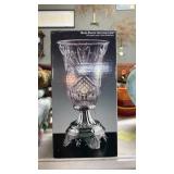 Shannon 24% Lead Crystal Electric Hurricane Lamp