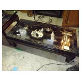 2 Pc. Oriental Coffee & End Table 49X16X23 &