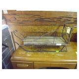 Wood And Metal Childs Sleigh 35X15X10-1/2