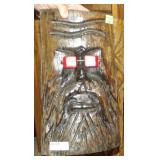 Chainsaw Art Face W/ Dice Eyes