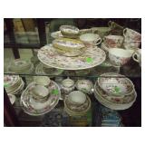 Approx. 50 Rose Chintz China By Johnson Brothers