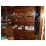 Early American Maple Hutch 52X80X18