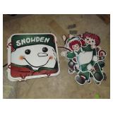 Assorted Cutout Snowden Raggedy Anne