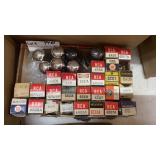 26 Boxed 8 Loose Tv/Radio Electron Tubes Assorted