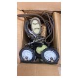 Gauges, Electrical Components, Box of