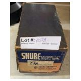 Shure Microphone Model 718A