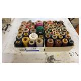 2 Bins Of Assorted thread