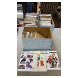 3 Boxes of Sewing Instructional Templates