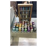 54 Rolls of Thread and Holders