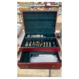 40pc Gold Ornate Yamazaki 
Forks, Spoons,