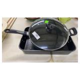 2pc 12" Wearever Deep Pan, Rectangular Baking Pan