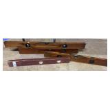4pc Wooden Levels