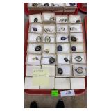 x78 Assorted Flower Pendant Necklaces