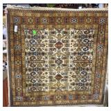 Machine knotted Persian rug