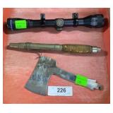 Vintage Winchester Rod Holder Handle, Case Top of
