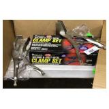 Pittsburgh sheet metal clamp set w/ box